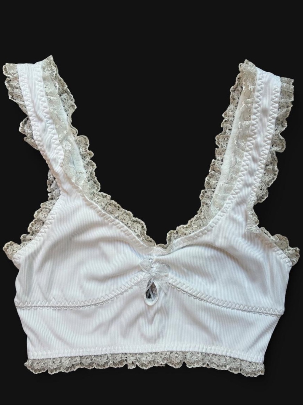For Love & Lemons Lace-Trim Cami Top